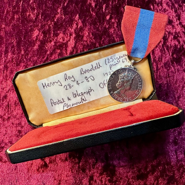 Ref: Cased Imperial Service Medal